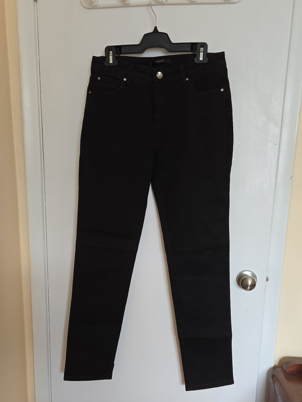 Simon Chang Black Denim Jeans 10